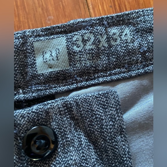 GAP Men’s Slim Fit 100% Cotton Twill pants Trousers 32 X 34 - Picture 8 of 11